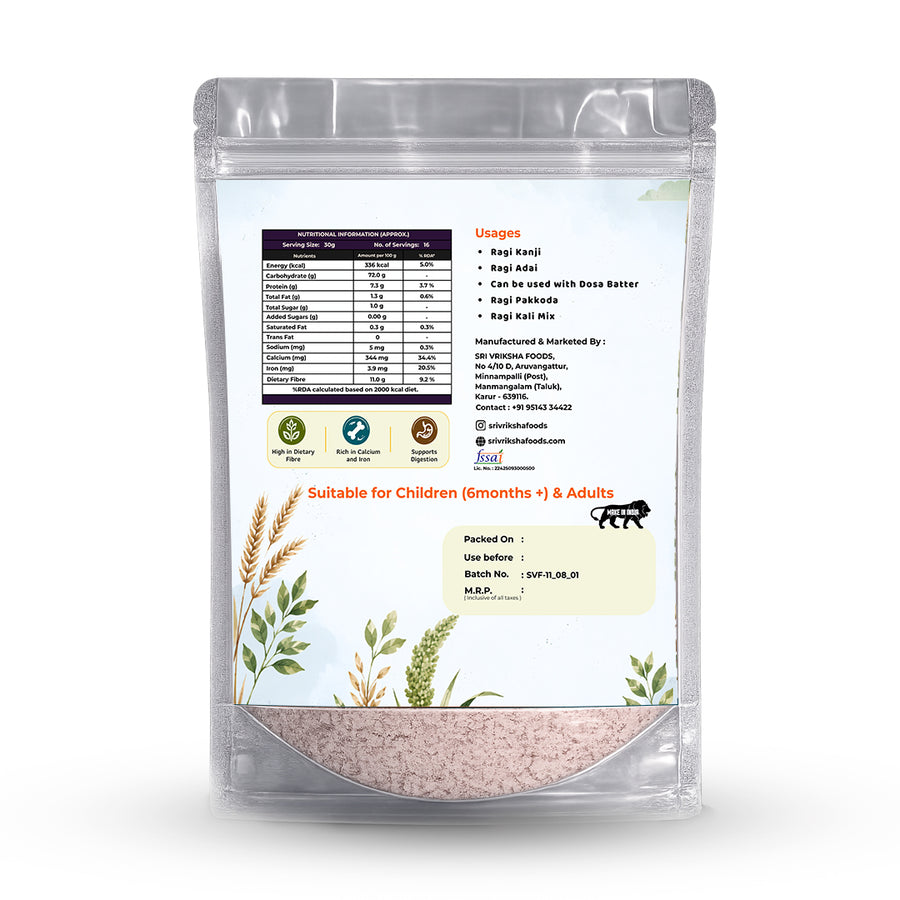 Sprouted Ragi Flour