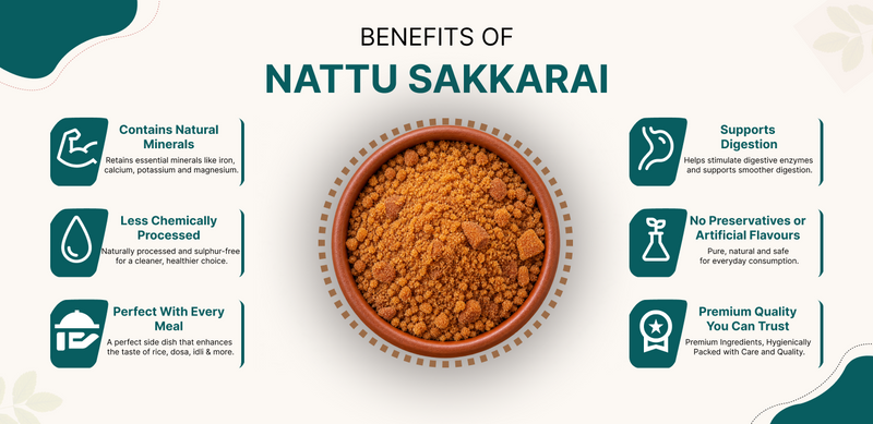 Nattu Sakkarai benefits