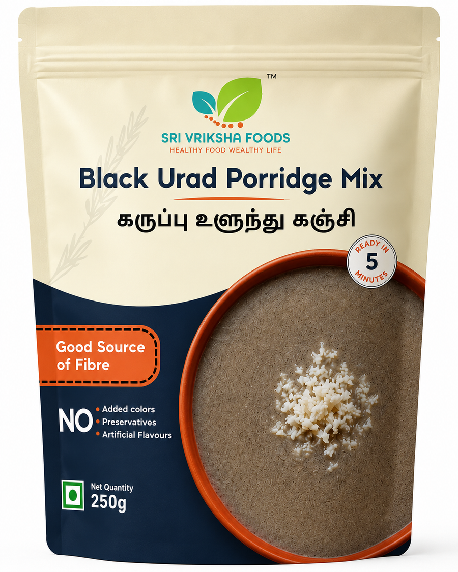 Black Urad Porridge Mix